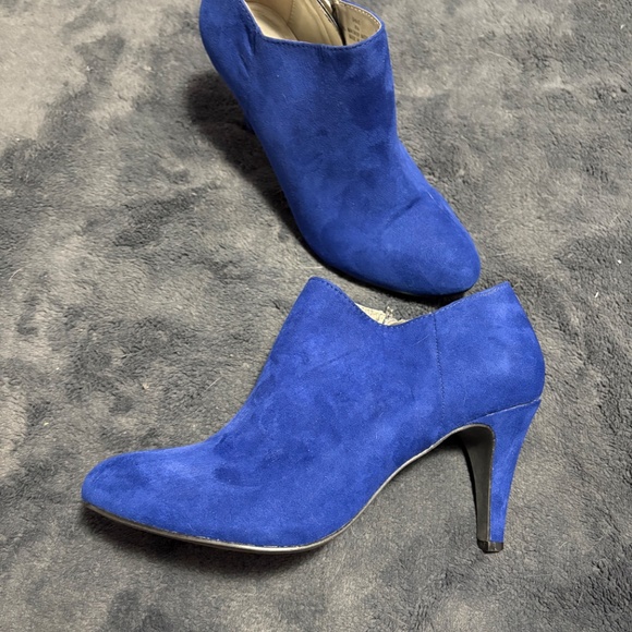 Beautiful Style & Co. Blue Booties - Picture 2 of 5